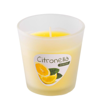 SVIE�KA v skle CITRONELLA, 80 g