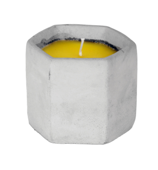 SVIE�KA CITRONELLA, 85 g, cement, 90x75 mm