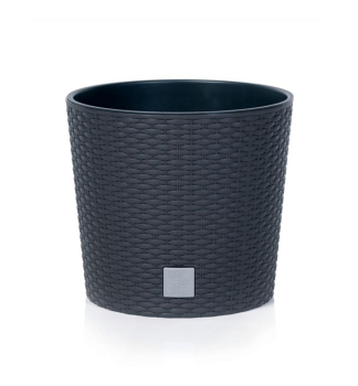 Kvetin�� RATO Round LOW ANTRACIT 30x27 cm