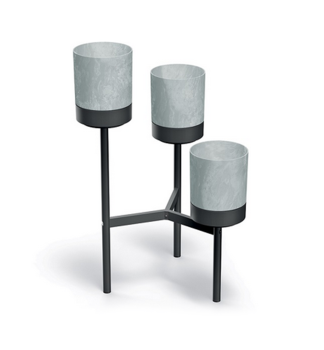 Stojan BLOOMIE STAND �ed� 54x49x80,5 cm