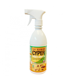 CYPER 0,5 EM 500 ml rozpra�ova� proti hmyzu