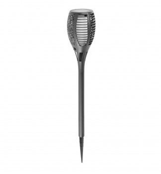 LED sol�rna lampa �MIRACH�, tepl� biela, plame� efekt, 1 ks