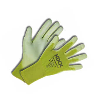 Z�hradn�cke rukavice �KIXX LIKE LIME� ve�. 9, zelen�