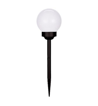 LED sol�rna lampa BIRDUN, 15 cm, AA ,studen� biela