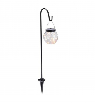 LED sol�rna lampa RIGEL, 20 LED, AAA, tepl� biela