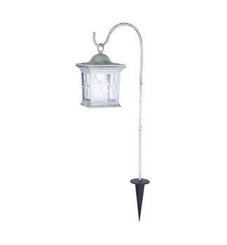 LED sol�rna lampa SUBRA, 1 LED, AA, studen� biela