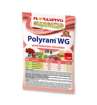 Fungic�dny pr�pravok  POLYRAM WG 20 g