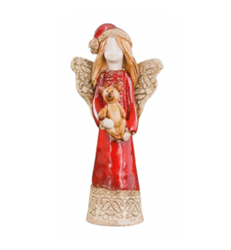 ANJEL IZA sviato�n� macko, 16 cm