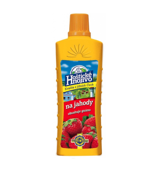 Kvapaln� hnojivo JAHODY s gu�nom 0,5l - HO�TICE