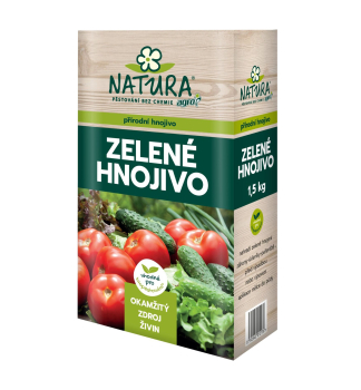 Organick� hnojivo NATURA ZELEN� HNOJIVO, 1,5kg