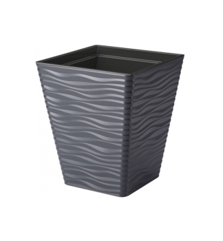 Kvetin�� SAHARA KVADR�T antracit, 30x34 cm