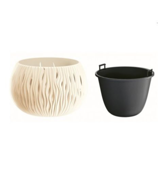 SANDY BOWL kr�m 18 cm