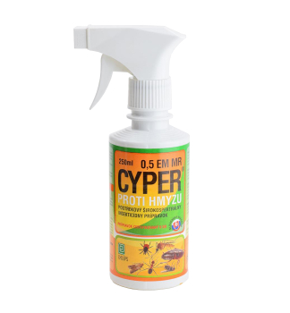 CYPER 0,5 EM 250 ml rozpra�ova� proti hmyzu
